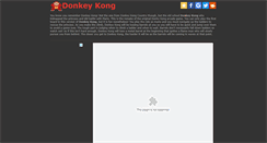 Desktop Screenshot of donkey-kong.org